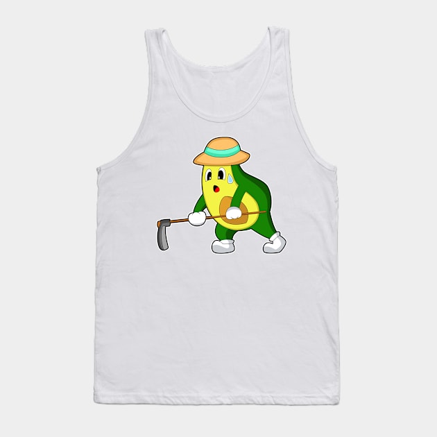 Avocado Farmer Rake Tank Top by Markus Schnabel